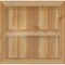 Ekena Millwork Framed Board-n-Batten Shutters, Rough Sawn Western Red Cedar, 21 1/2W x 21H, PR RBF06S21X021RWR - alternate 3